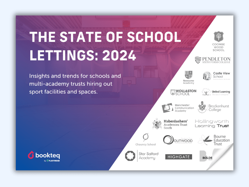 State of School Facility Lettings Report 2024 - front cover