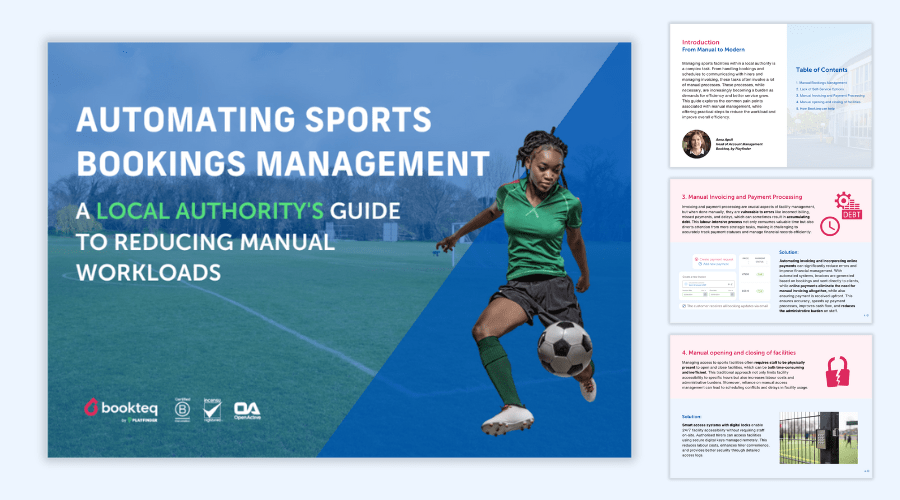 Automating Sports Bookings Management - A local authorities guide to reducing manual workloads